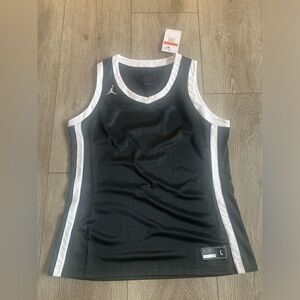 Jordan’s woman’s tank top perfect for basketball practice
